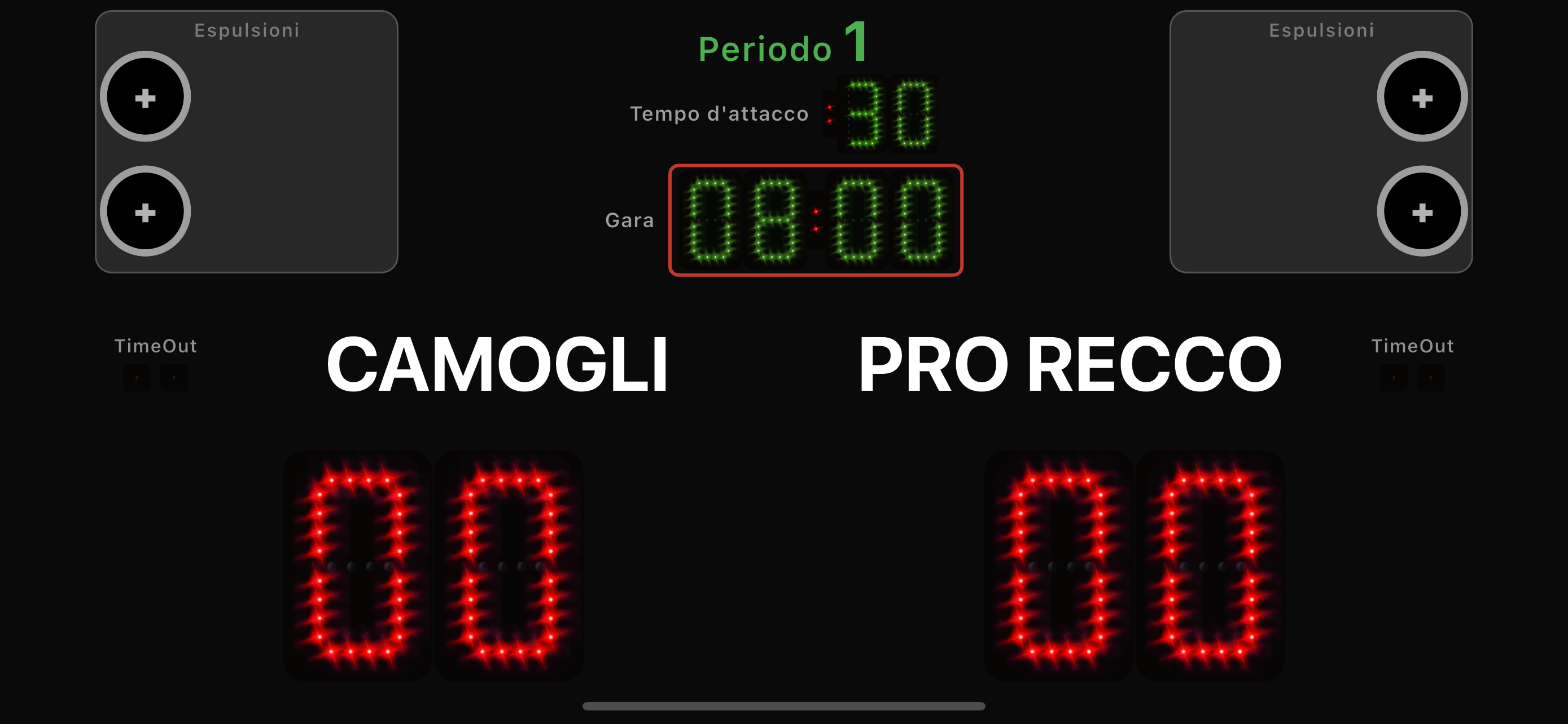 Scoreboard Waterpolo screenshot 2