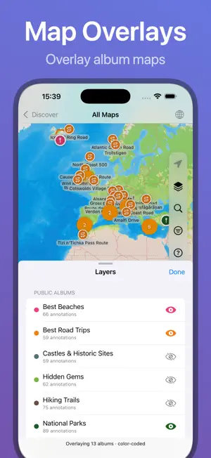 Joyzr Map - Custom Travel Maps screenshot 3