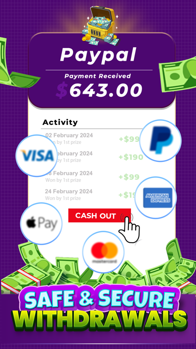 Word Search Real Money Prizes Screenshot