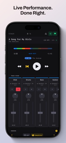 Multitrack Audio Player screenshot