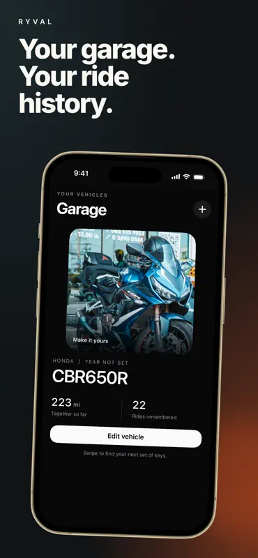 Ryval: Motorcycle & Car Rides screenshot 6 of 6