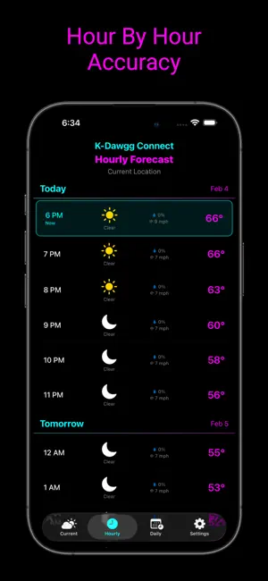 WooWeather screenshot 2
