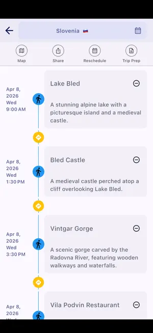 Marvel Vista: Trip Planner screenshot 2