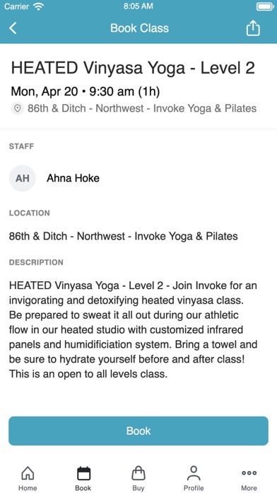 Screenshot #3 pour Invoke Yoga and Pilates