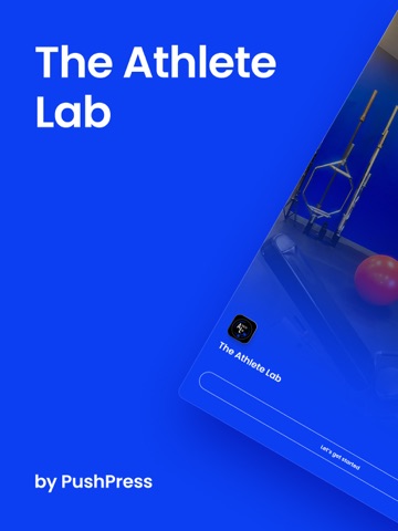 The Athlete Lab iPad screenshot