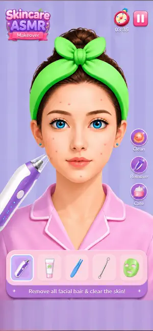 Skincare Makeover Makeup Game screenshot 4