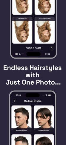 Hairmatic: AI Hair Styler screenshot