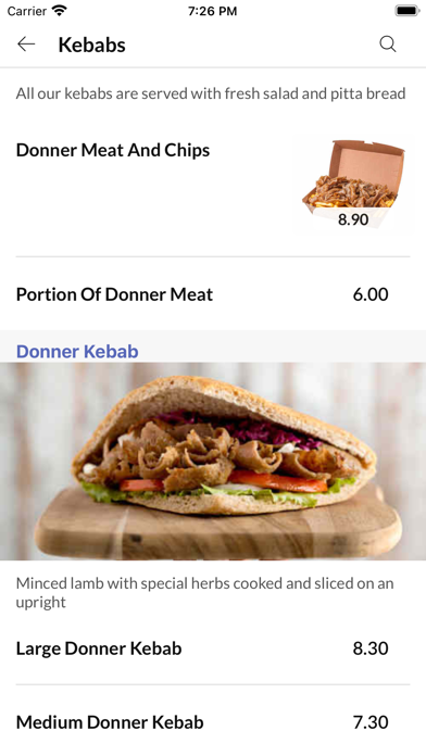 Pensby Kebab House Screenshot