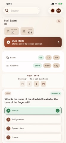 Nail Exam screenshot