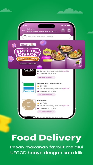 UltraVoucher: Diskon & UFood iPhone screenshot 5