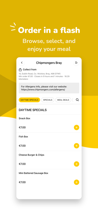 CHIPMONGERS - Order Takeaway Screenshot 1 of 7