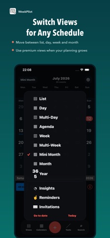 WeekPilot screenshot