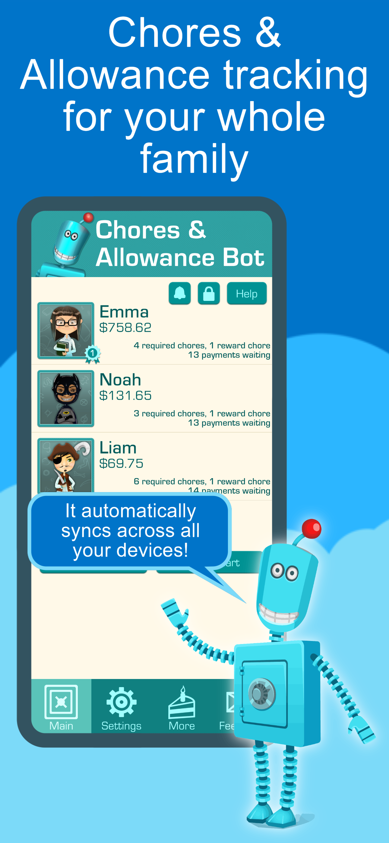 Chores & Allowance Bot