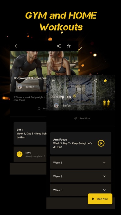 UNBROKEN: Training and Fitness Screenshot