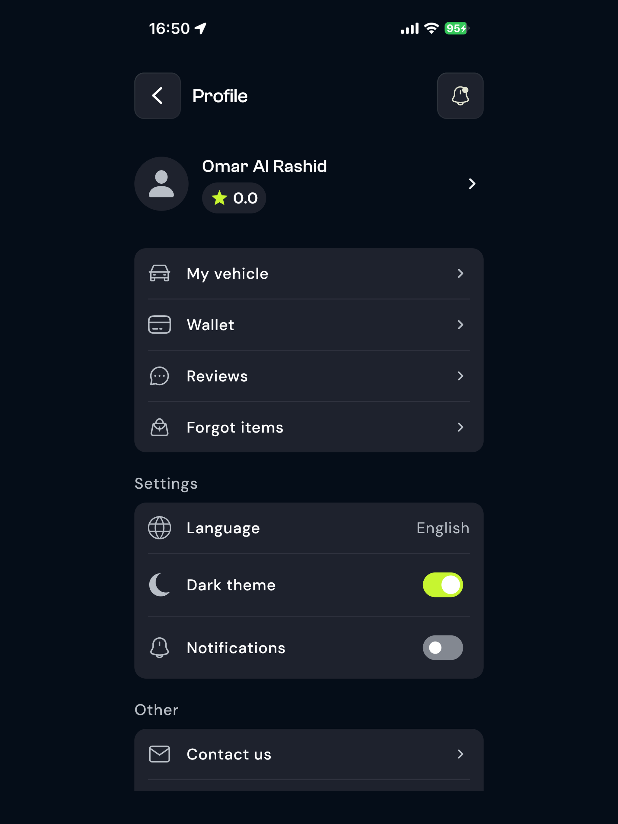 Yedu Rides screenshot 15