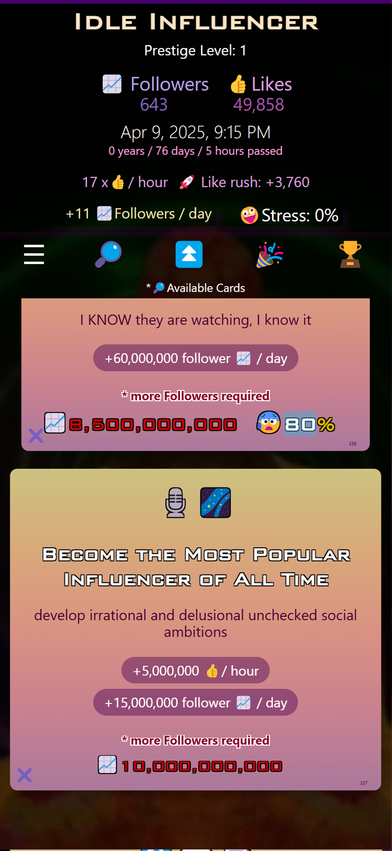 Idle Influencer: Viral Tycoon