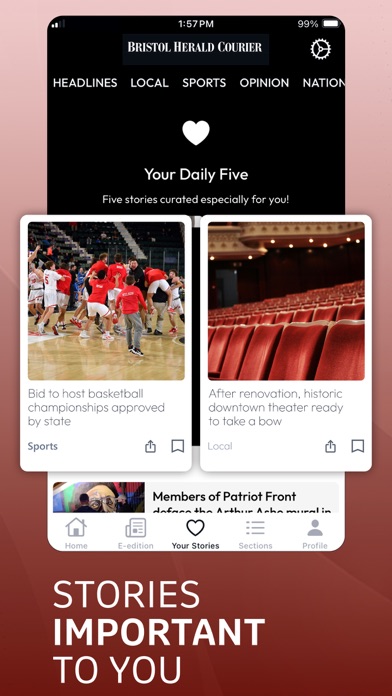 HeraldCourier.com Screenshot