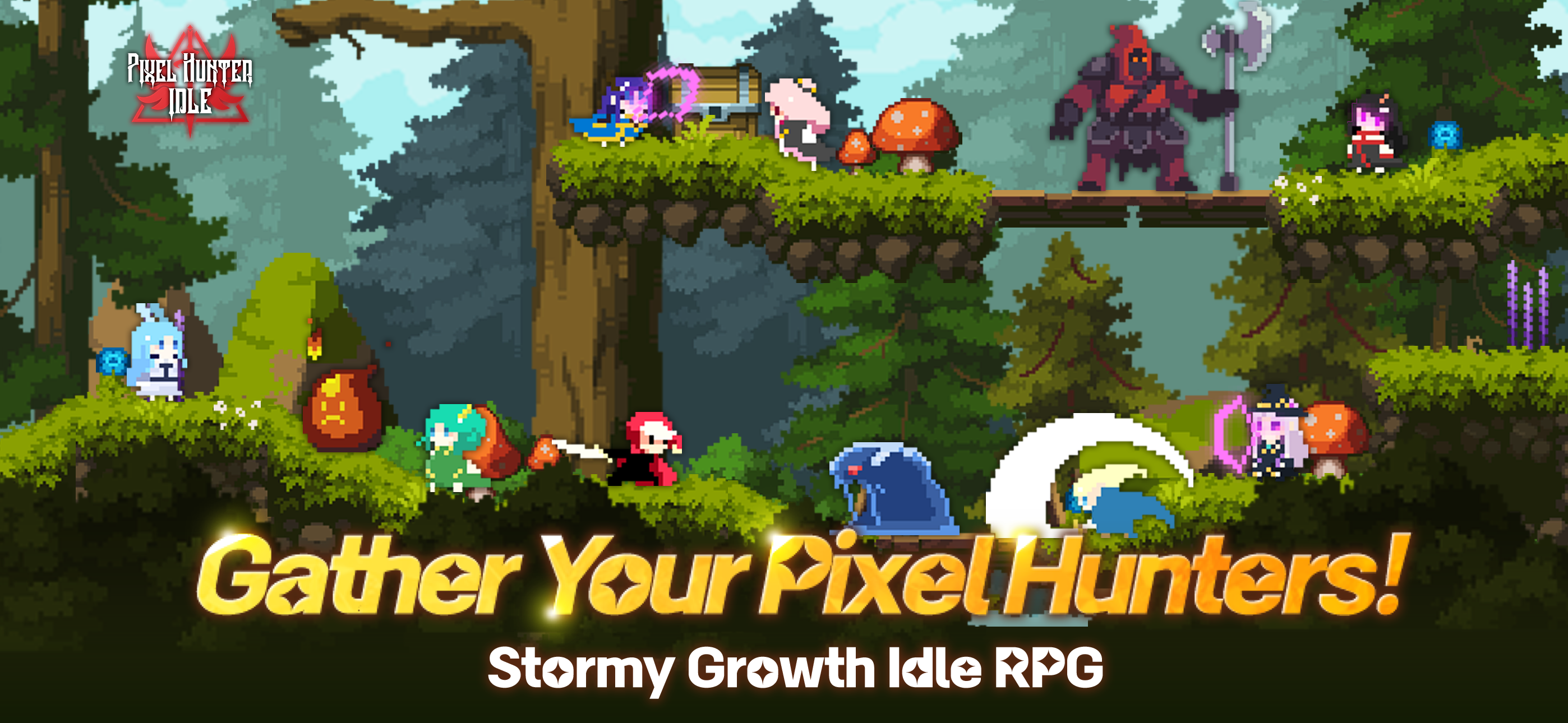 Pixel Hunter Idle: Retro RPG