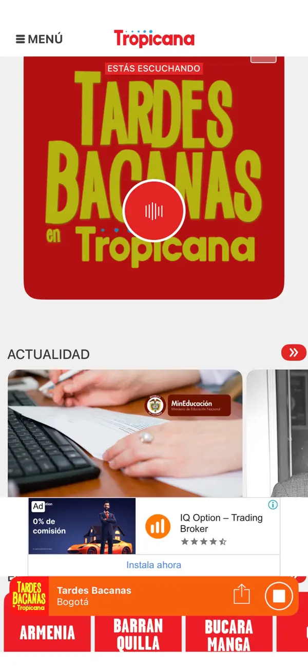 Screenshot #2 pour Tropicana FM para iPhone
