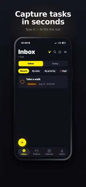Habitask-Task tracker screenshot 3