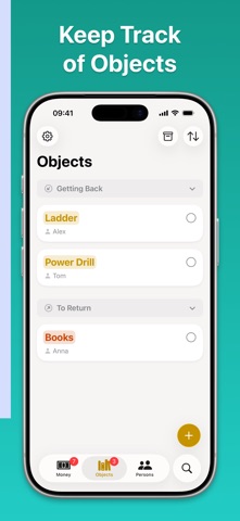 Keepfully – Loan Tracker iPhone screenshot
