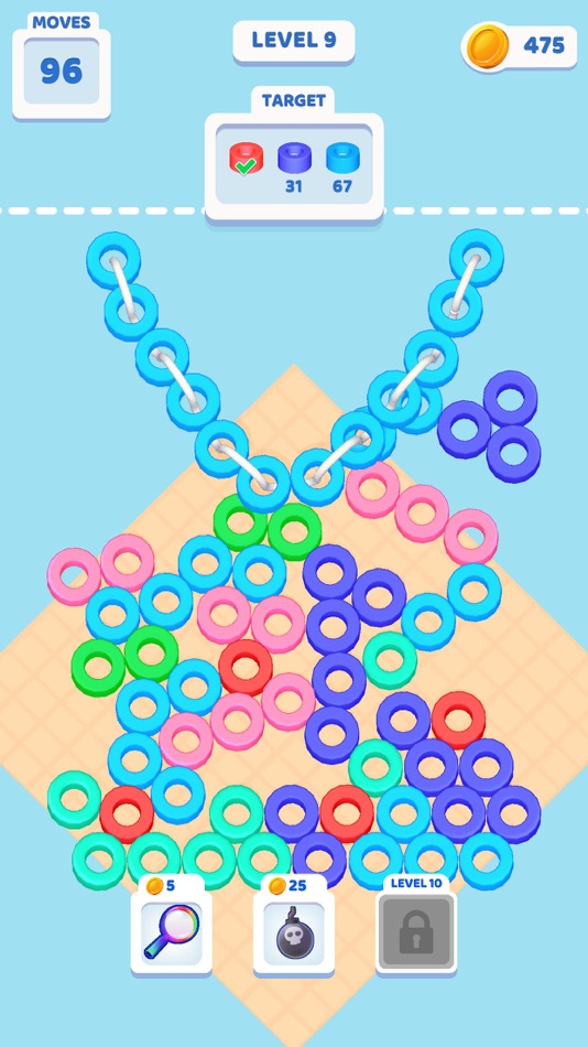 #8. Thread The Beads (iOS) 由: Bugbomb