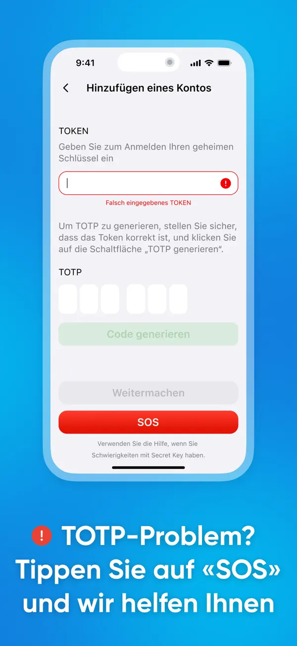 TOTP Authenticator Screenshot 5