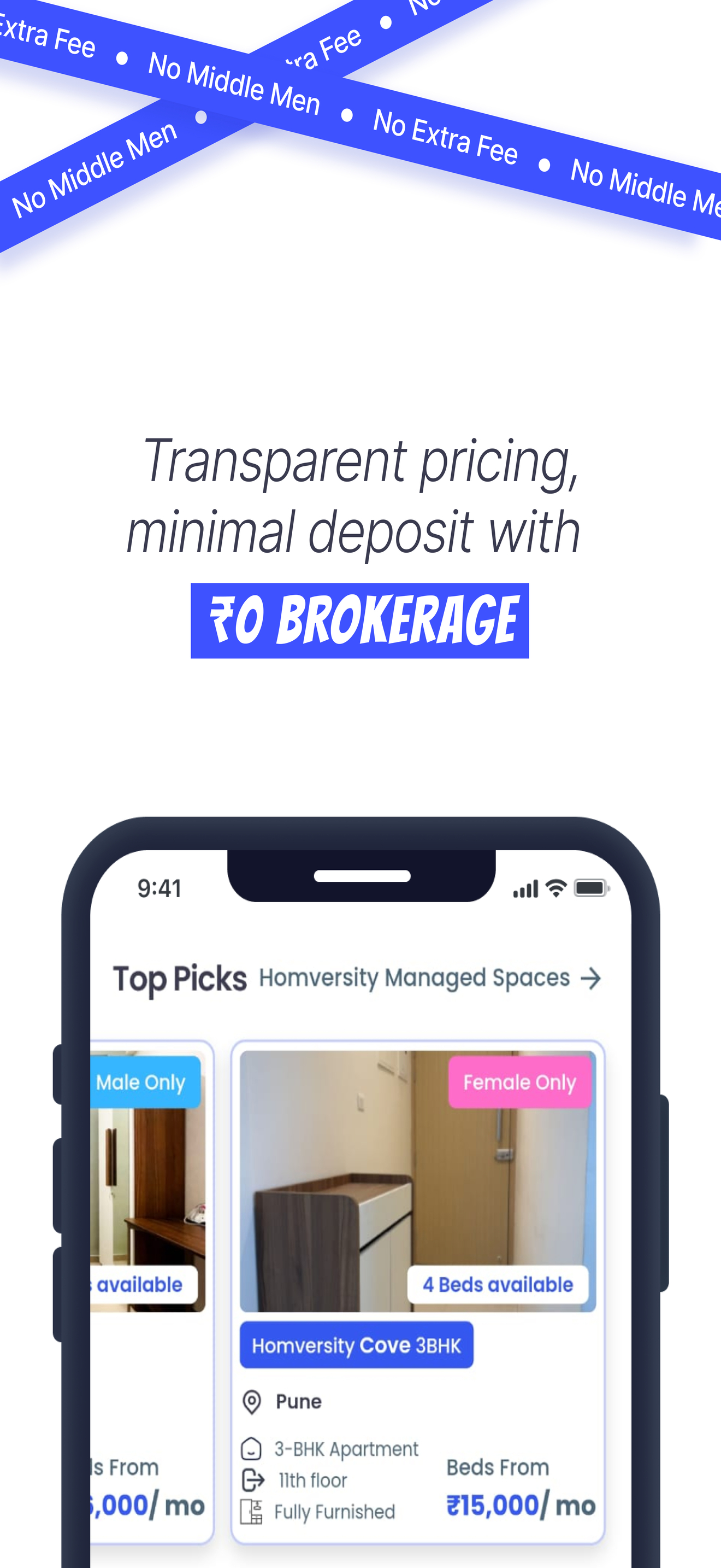 Homversity: Book Hostels & PGs