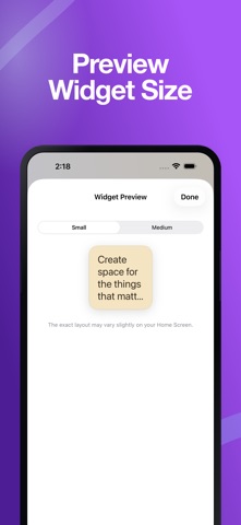 Text Widget Noti Screenshot 5 of 5