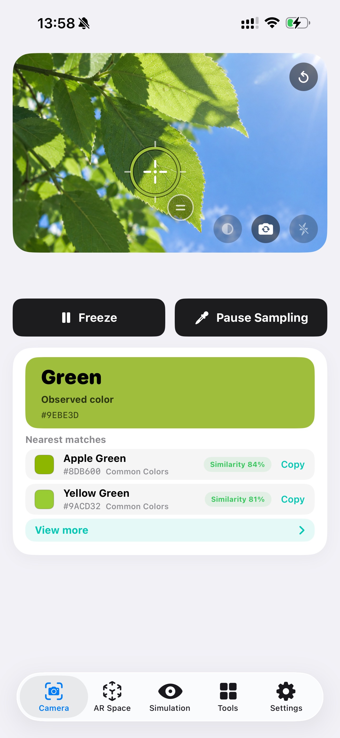 Screenshot 1 of Color Eye: Color Assistant