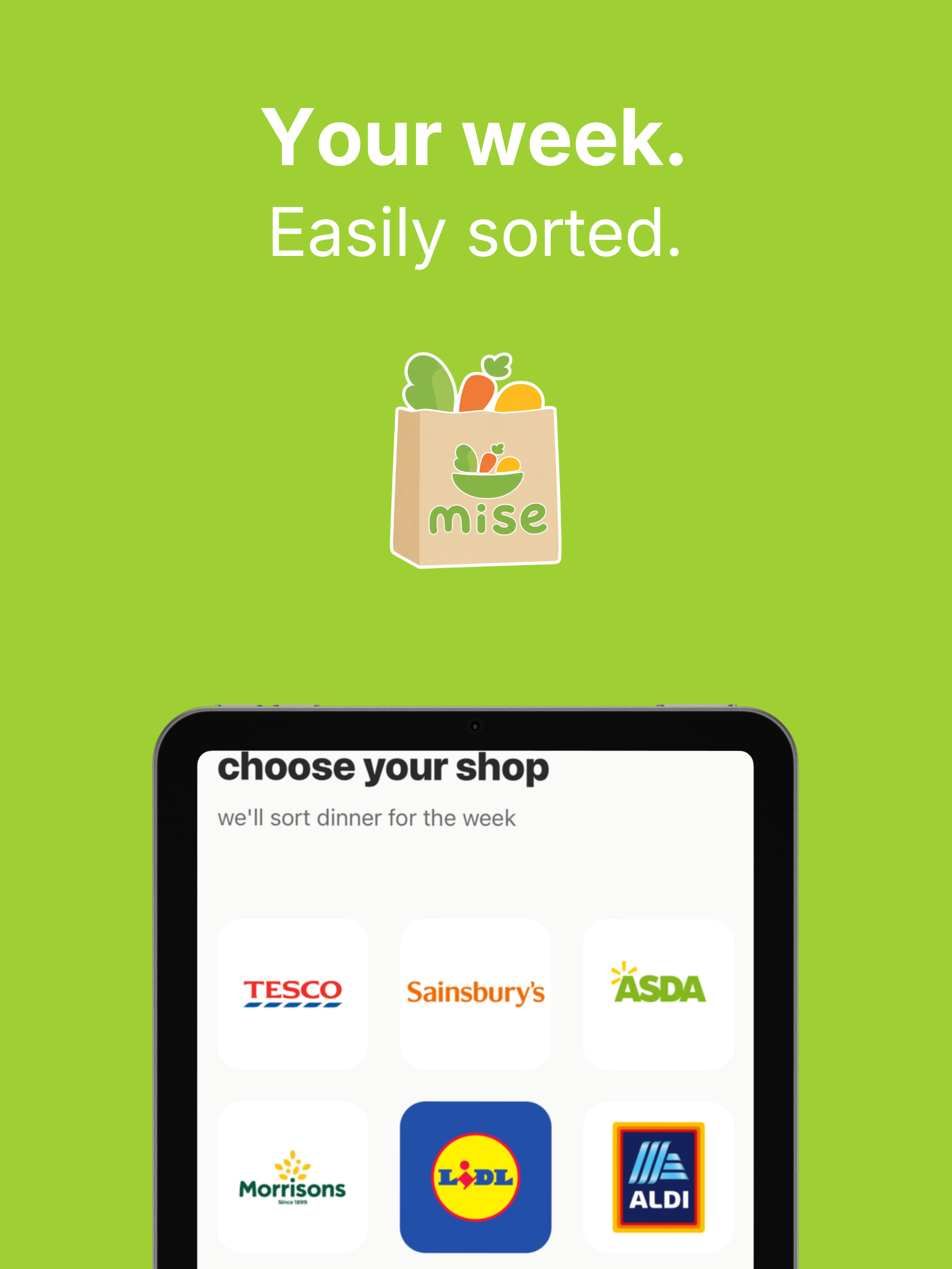 mise - meal planner screenshot 5