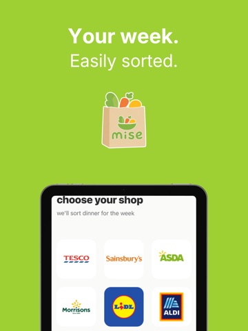 mise - meal planner App Store preview screenshot 5