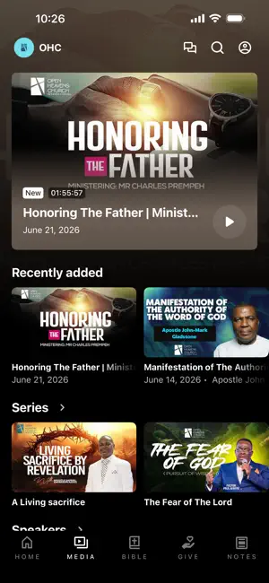 Open Heavens Church Aurora screenshot 3