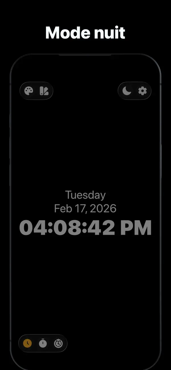Screenshot #3 pour Stand Clock Display