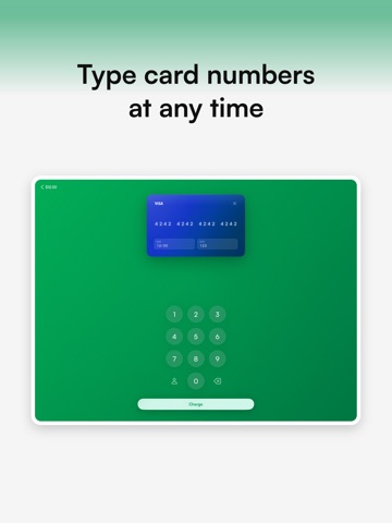 Payment for Stripe iPad screenshot