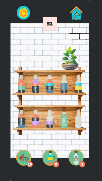 Dragon Potions : water puzzle Screenshot