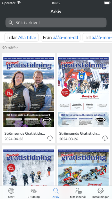 Strömsunds Gratistidning Screenshot 2 - AppWisp.com Strömsunds Gratistidning Screenshot 2 - AppWisp.com