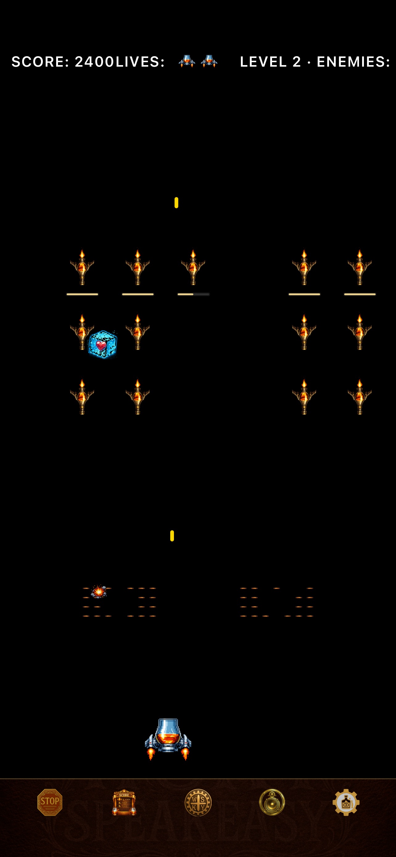 Screenshot 3 of WSKY Invaders