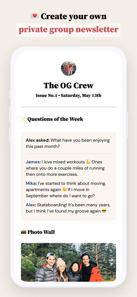 Letterloop: Group Newsletters - letterloop-private-group-newsletter
