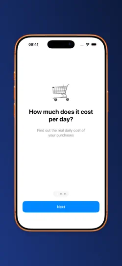 Скриншот Dailycharge на iPhone 1