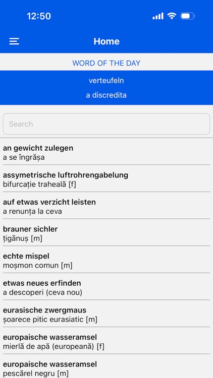 German Romanian Dictionary