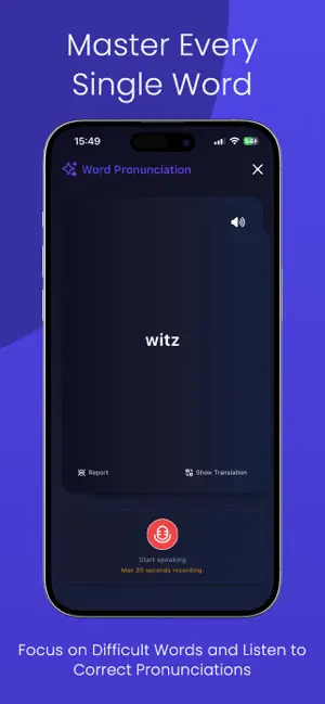 Speak: AI Pronunciation Coach screenshot 4