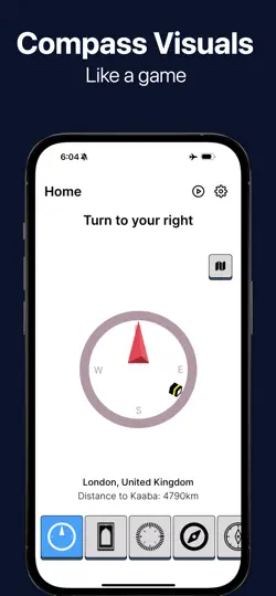 Qibla Finder: Accurate Compass iPhone Ekran Görüntüsü 5