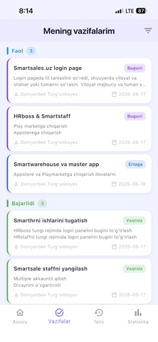 SmartHrUz screenshot