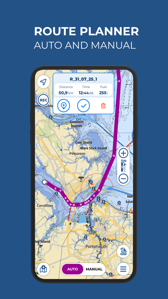 #7. Aqua Map Boating (iOS) Podle: GEC s.r.l.
