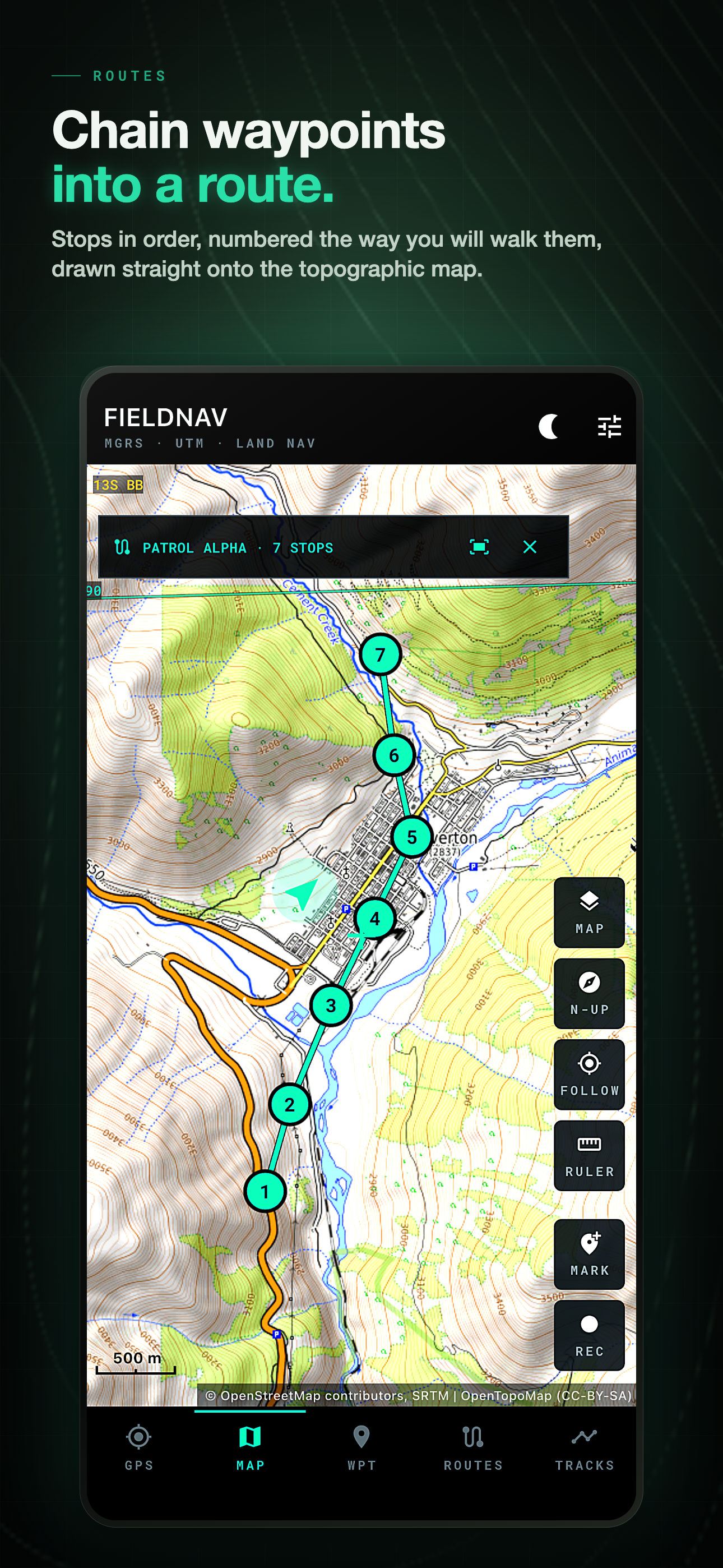 FieldNav: MGRS & UTM GPS screenshot 4