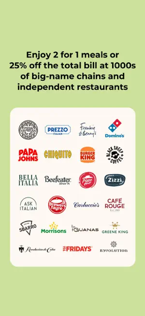 tastecard iPhone screenshot 2