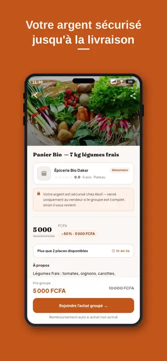 Aksil: Repas et Achats groupés screenshot 4