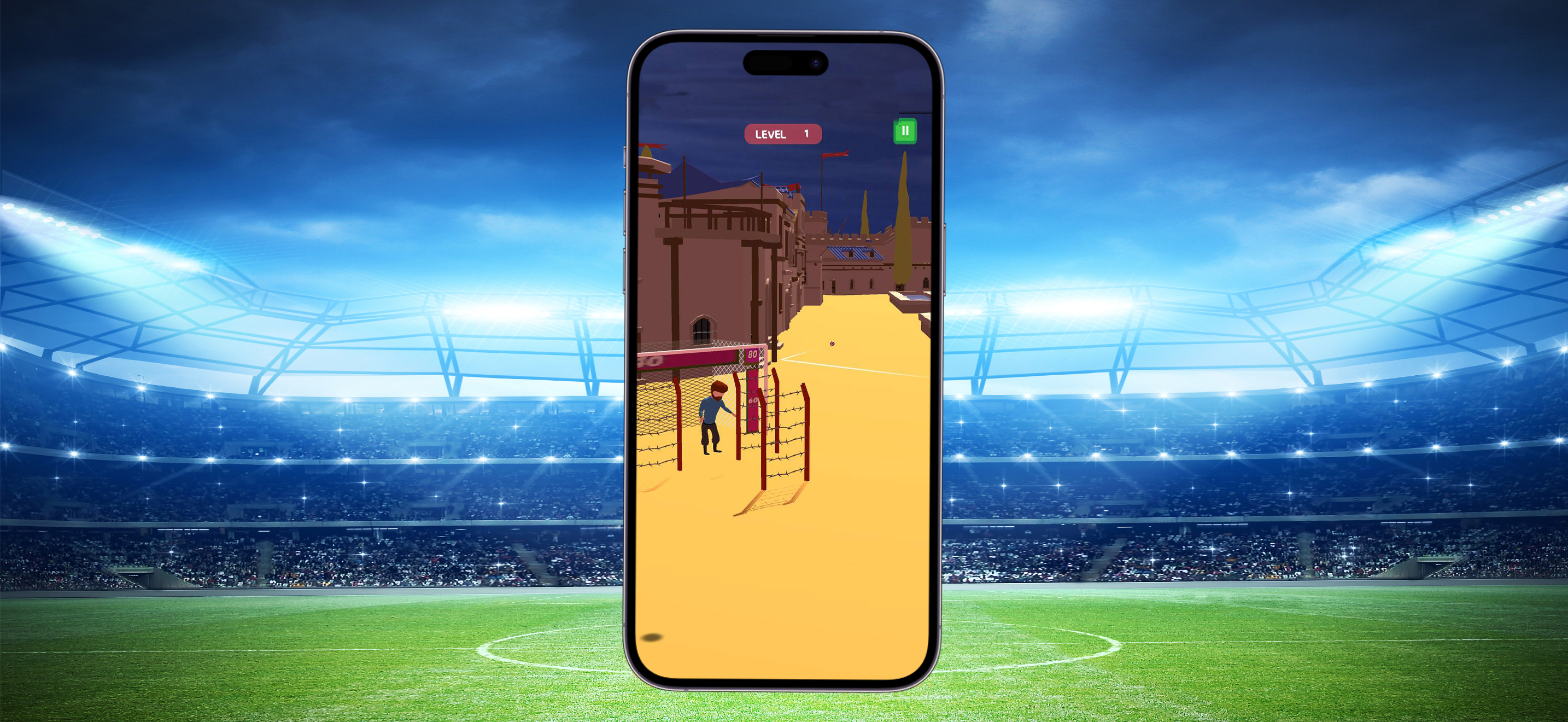 Football Penalty Flick Game 3D