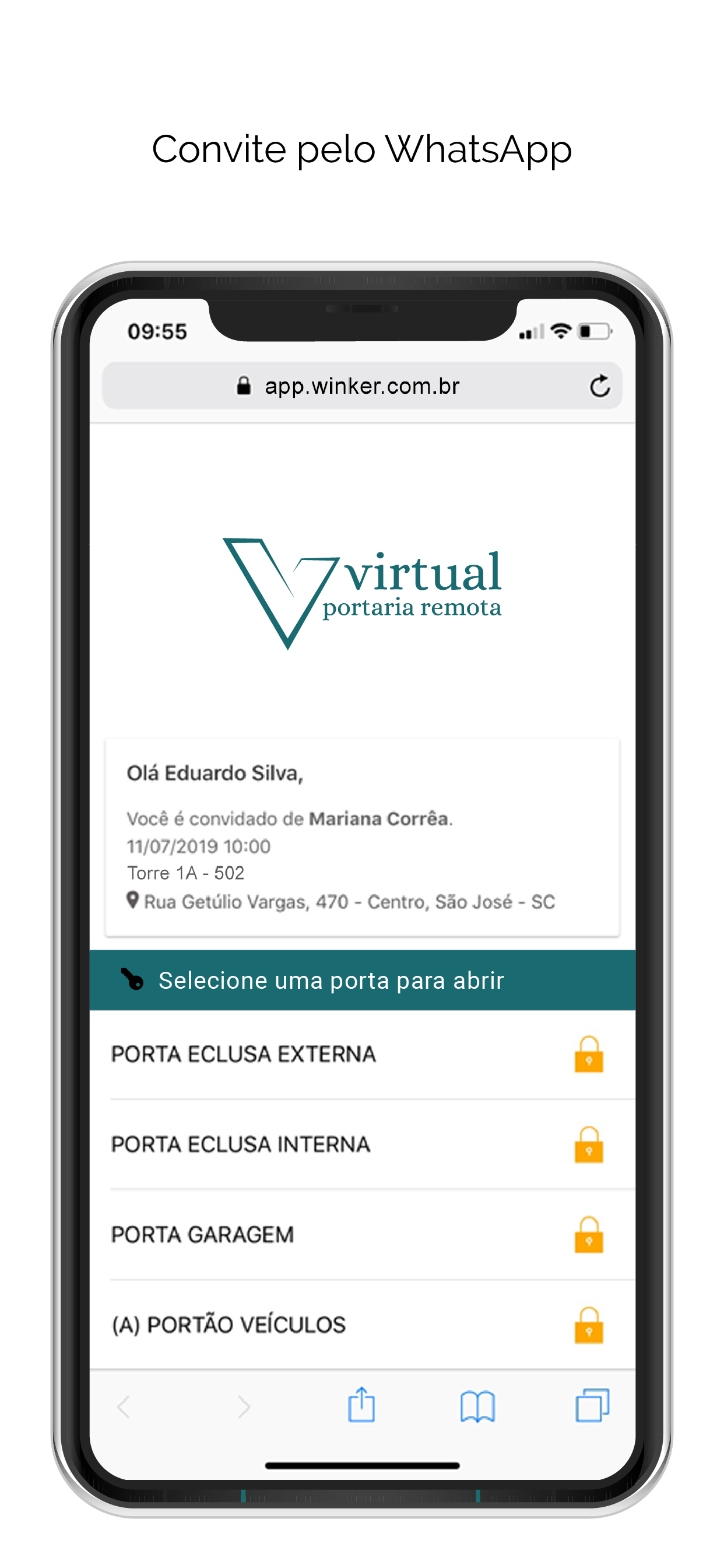 Virtual Portaria Remota MGA screenshot 4